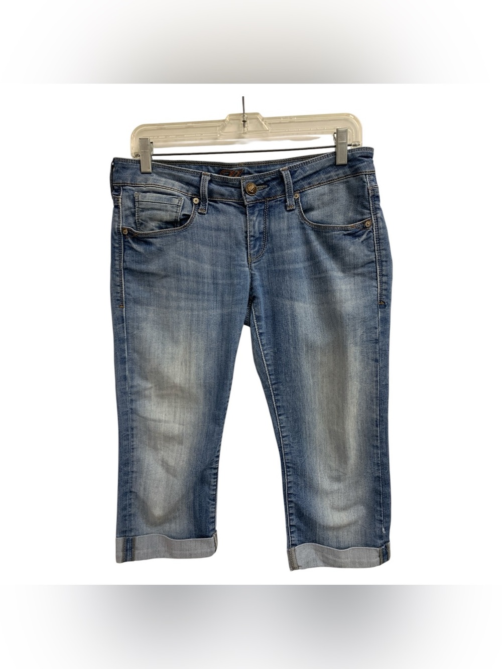 Mavi Cropped Light Wash Blue Jeans Size M